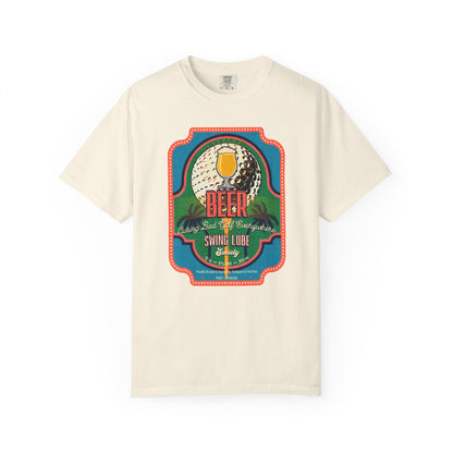 Beer Curing Bad Golf T-Shirt 2 — Swing Lube Society Signature Apparel