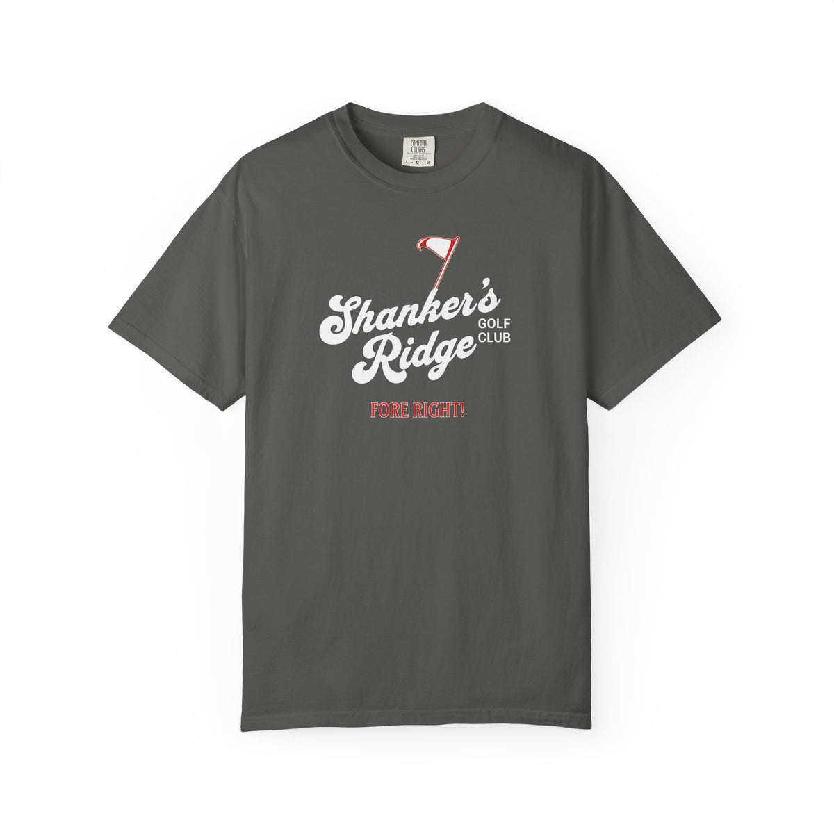 Shanker's Ridge Golf Club T-Shirt — Fictional Fairways Signature Apparel