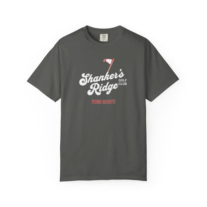 Shanker's Ridge Golf Club T-Shirt — Fictional Fairways Signature Apparel