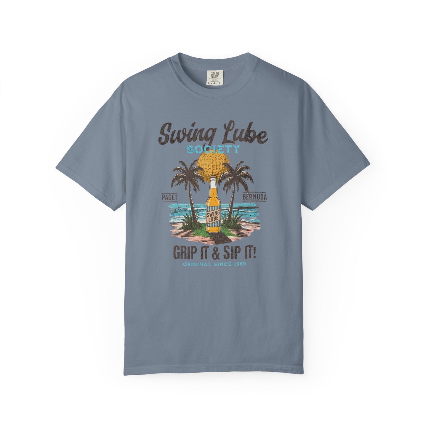 Grip It & Sip it T-Shirt 2 — Swing Lube Society Signature Apparel
