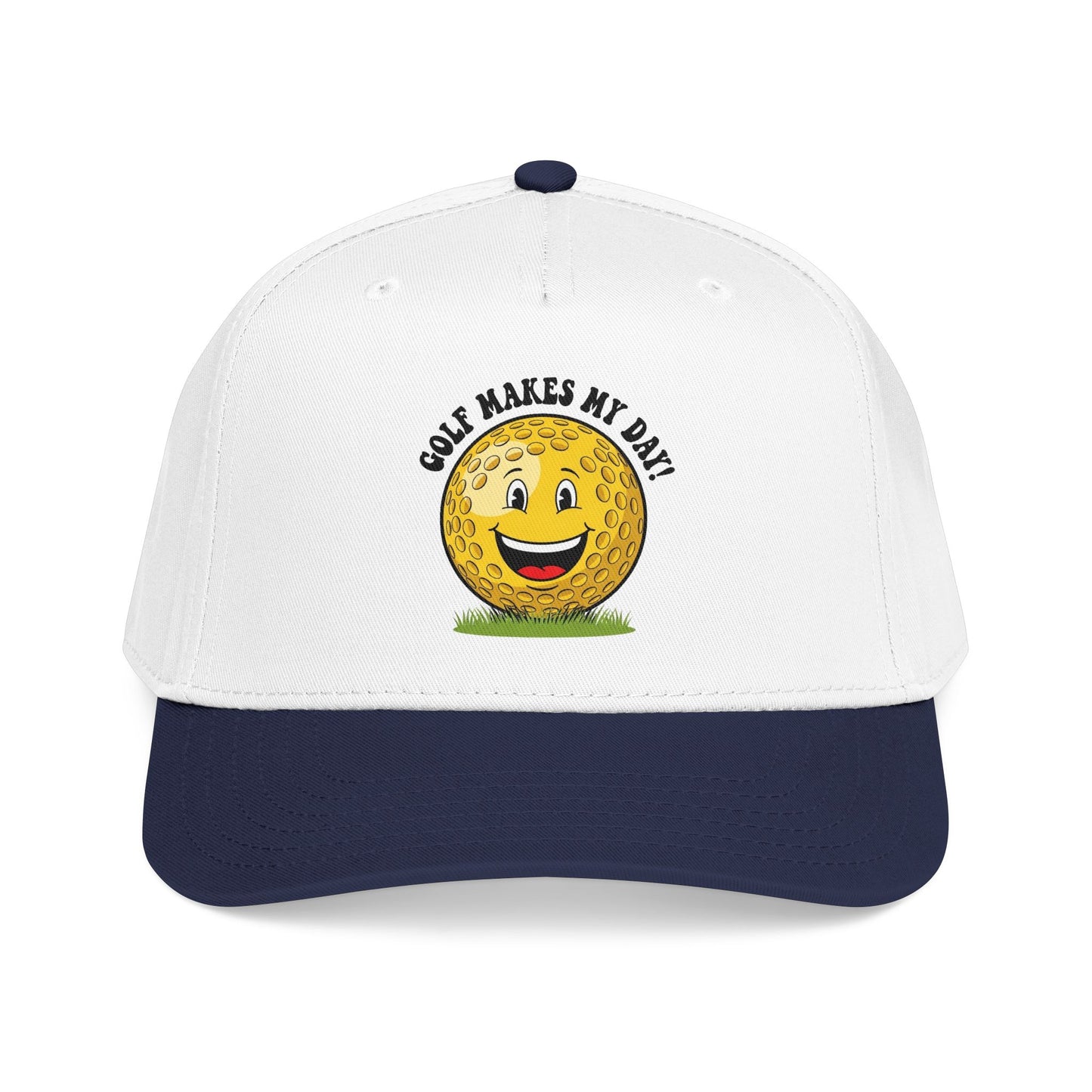 Golf Makes My Day Funny Golf Hat — It's a Golf Day Statement Headwear