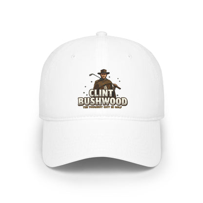 Clint Bushwood Cap – Golf Noir Statement Headwear