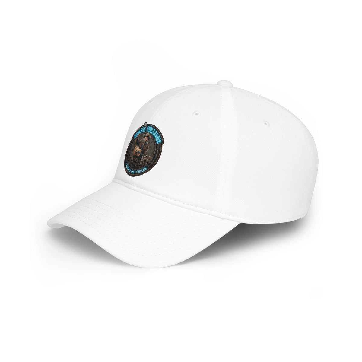 Shank Williams Golf Noir Cap - Country Club Crooners Statement Headwear