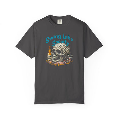 Swing Lube Society Skull T-Shirt — Swing Lube Society Signature Apparel