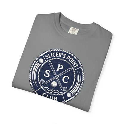 Slicer's Point Club T-Shirt – Fictional Fairways Signature Apparel