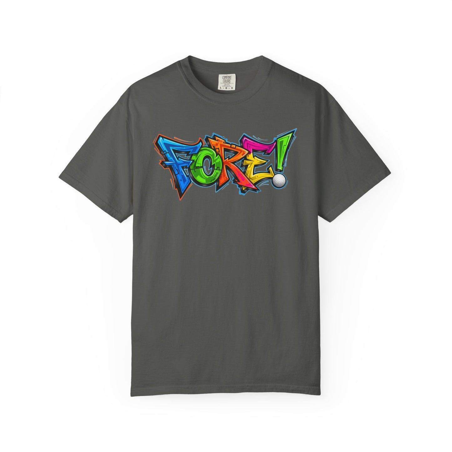 “FORE!” Golf T-Shirt — Golffiti Signature Apparel