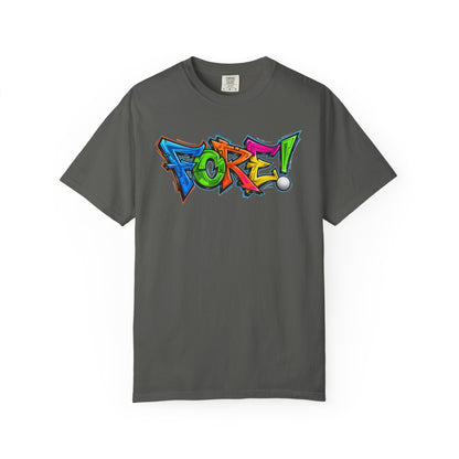 “FORE!” Golf T-Shirt — Golffiti Signature Apparel