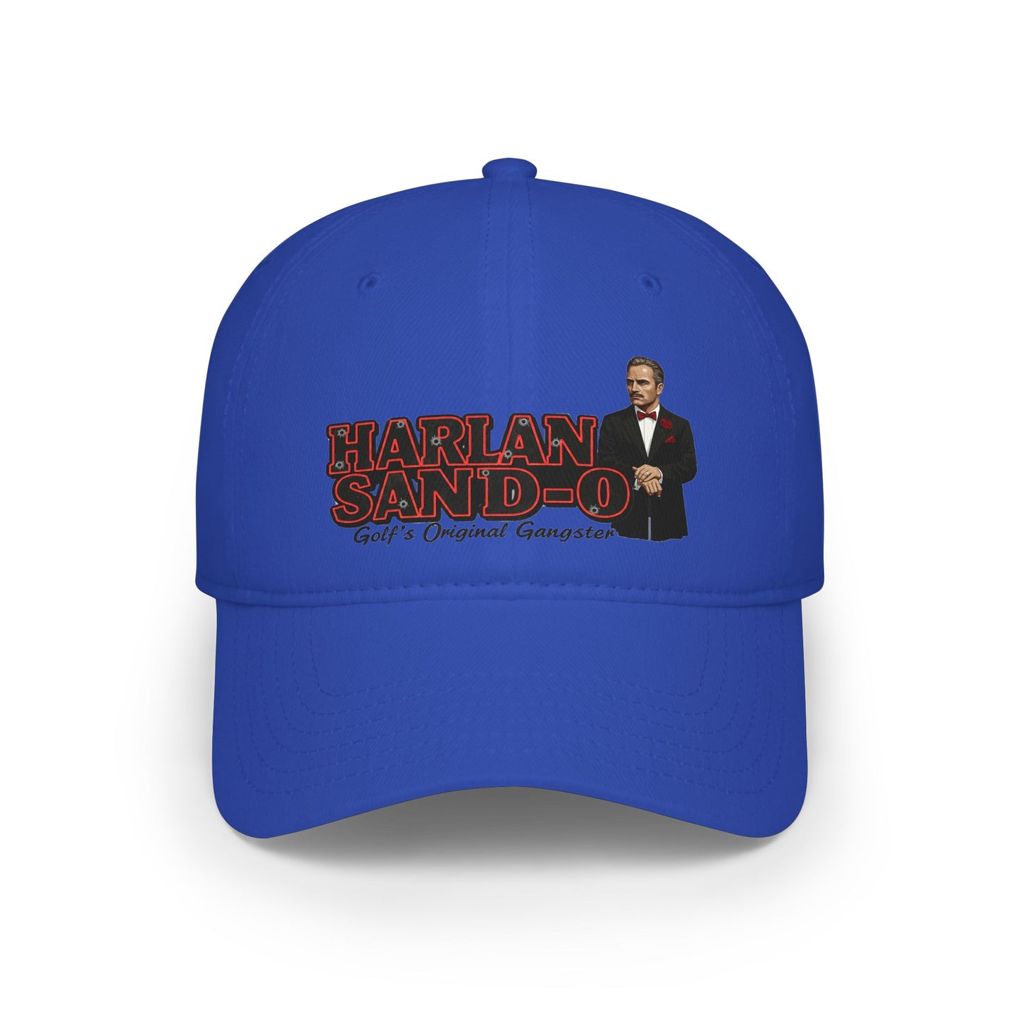 Harlan Sand-O Vintage Golf Cap — Golf Noir Statement Headwear