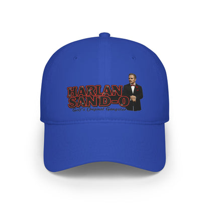 Harlan Sand-O Vintage Golf Cap — Golf Noir Statement Headwear