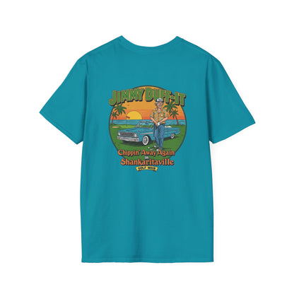 SHANKARITAVILLE T-Shirt - Starring JIMMY DUFF-IT- Golf Noir Signature Apparel