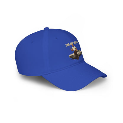 Long John Driver Baseball Cap — Golf Noir Statement Headwear