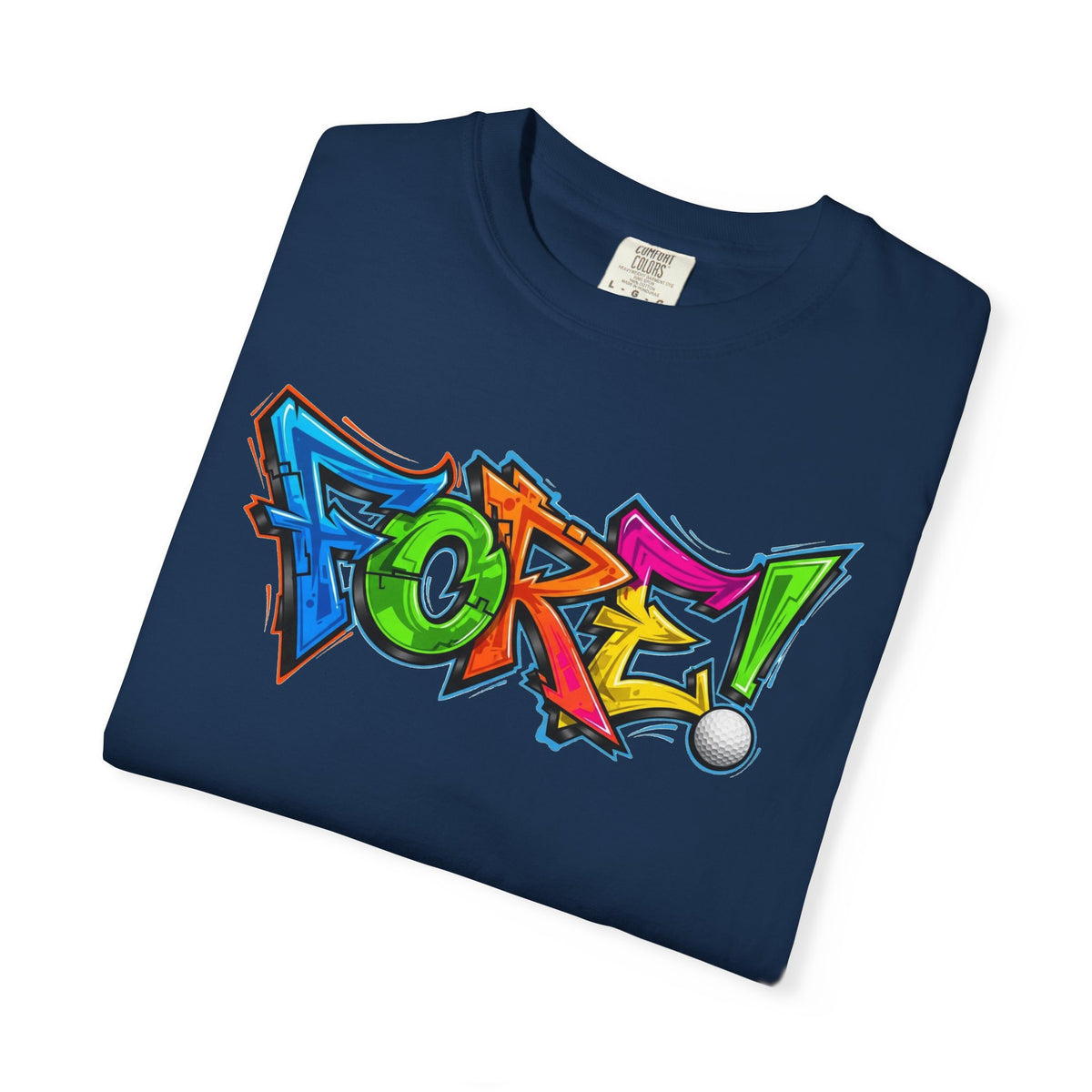 “FORE!” Golf T-Shirt — Golffiti Signature Apparel