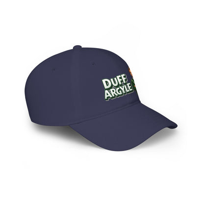 Duff Argyle Baseball Cap — Golf Noir Statement Headwear