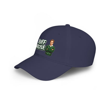 Duff Argyle Baseball Cap — Golf Noir Statement Headwear