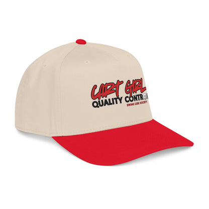 Cart Girl Quality Control Baseball Cap – Swing Lube Society Headwear