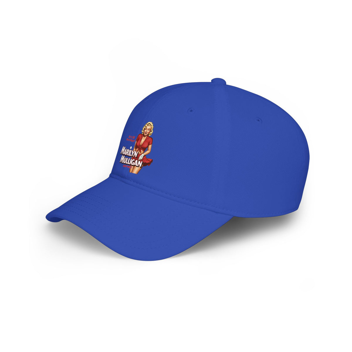 Marilyn Mulligan Hit It Till You're Happy Low Profile Baseball Cap - Golf Noir Statement Headwear