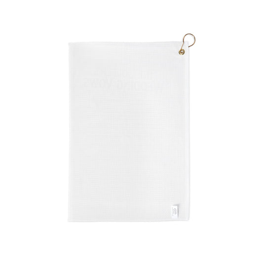 “The Golfer’s Wedding Vows” Gift Towel - The Shag Bag Towel