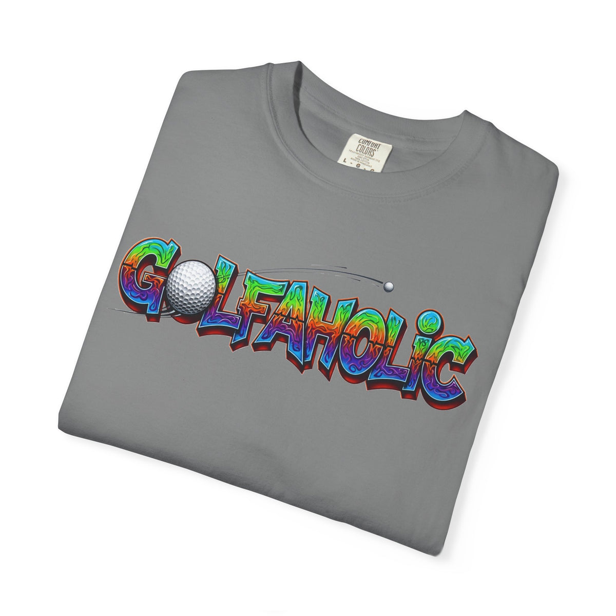 Golfaholic Golf T-Shirt — Golffiti Signature Apparel