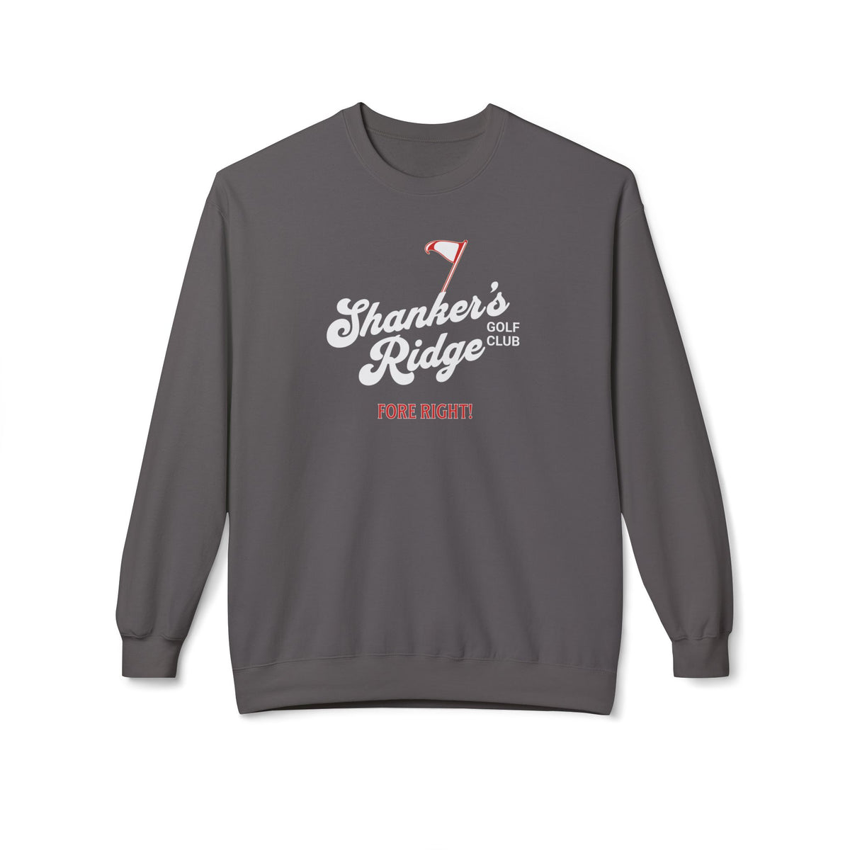 Shanker's Ridge Golf Club Crewneck Sweatshirt — Fictional Fairways Signature Apparel