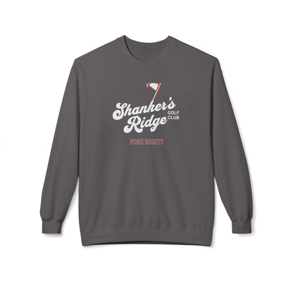 Shanker's Ridge Golf Club Crewneck Sweatshirt — Fictional Fairways Signature Apparel