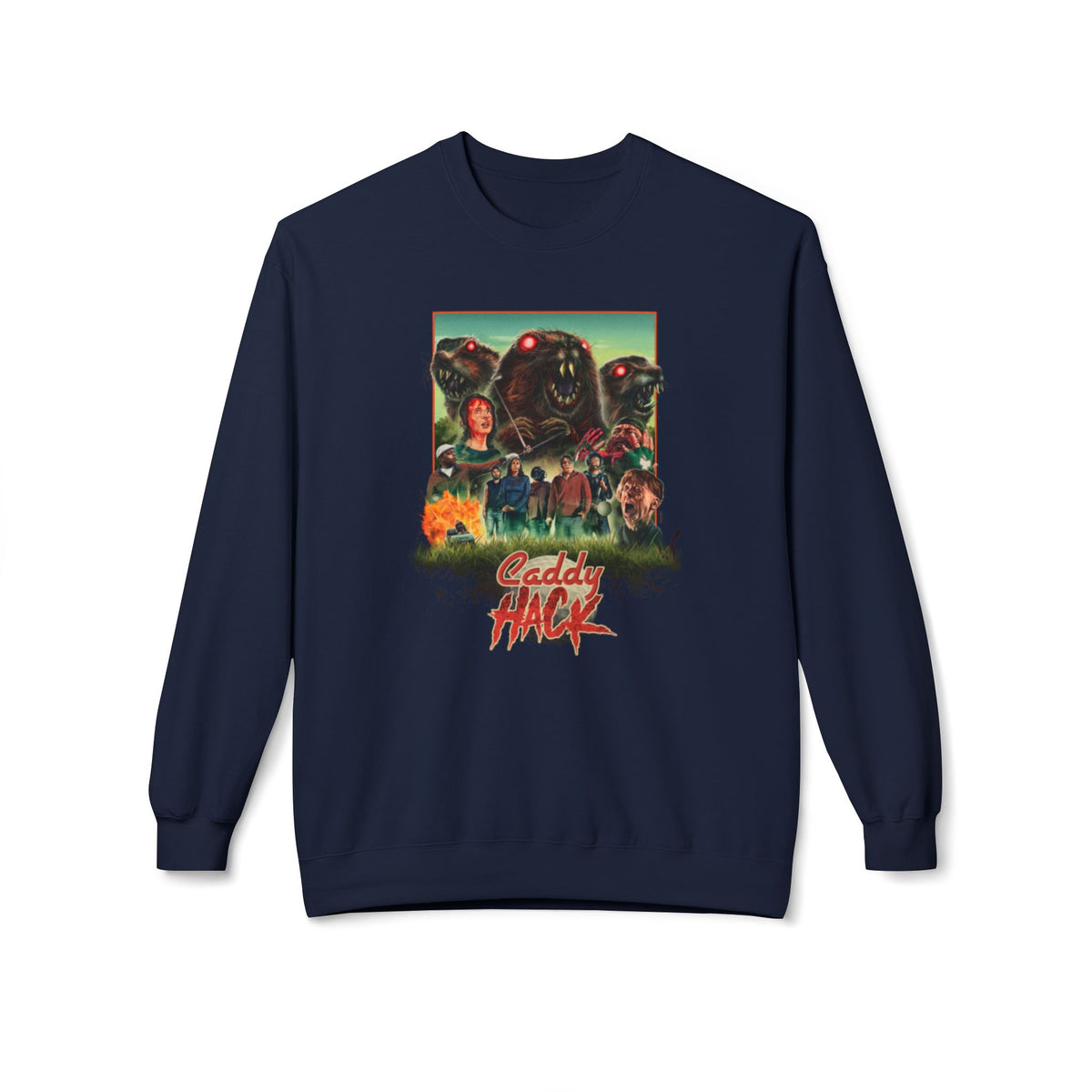 Caddy Hack Movie Poster Sweatshirt — Golf Noir Apparel