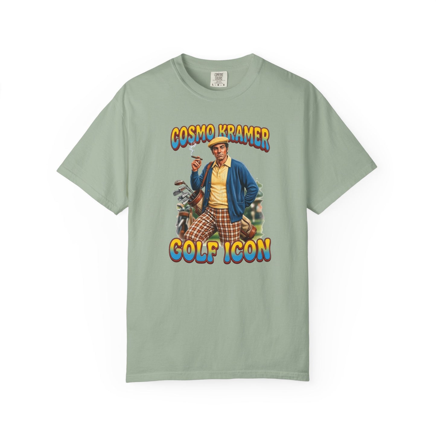 Cosmo Kramer Golf Icon Tee — The Shag Bag Apparel