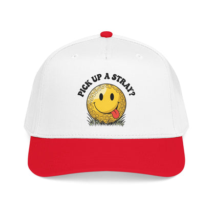 Pick Up A Stray? golf hat - It's a Golf Day Statement Headwear