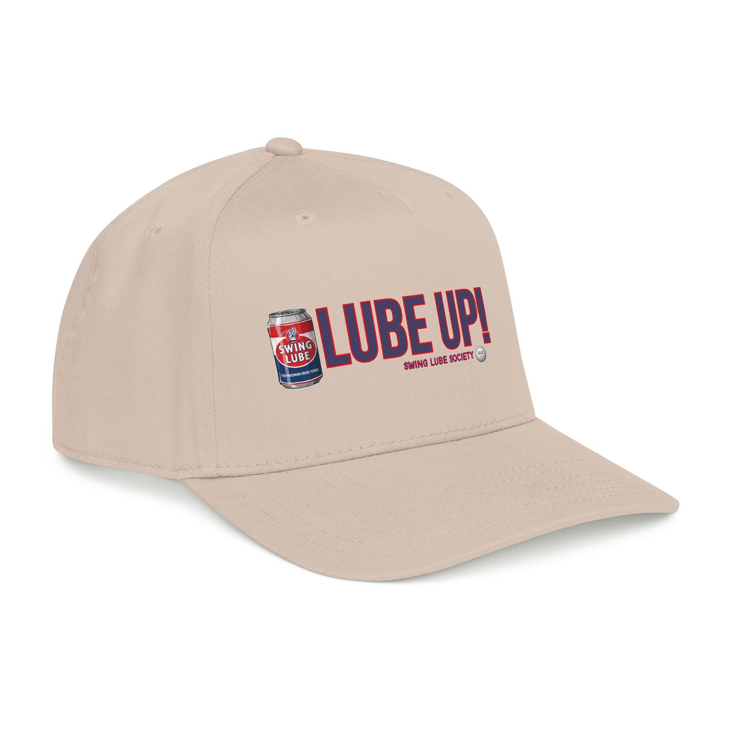 Lube Up! Baseball Cap — Swing Lube Society Headwear