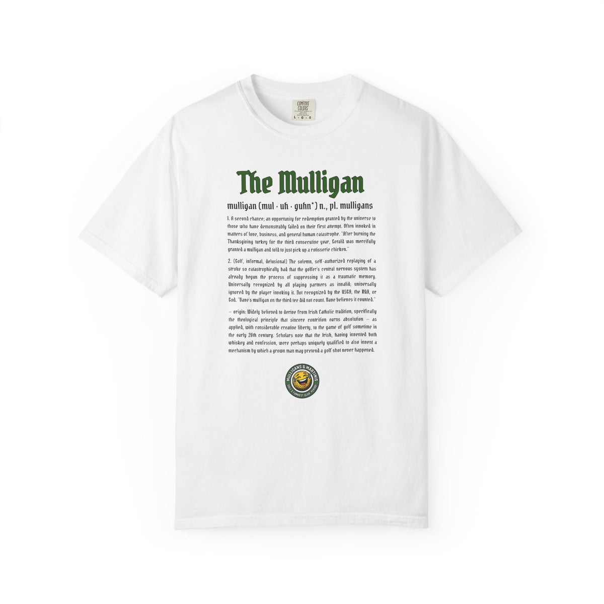 The Mulligan Definition T-Shirt — The Shag Bag Apparel