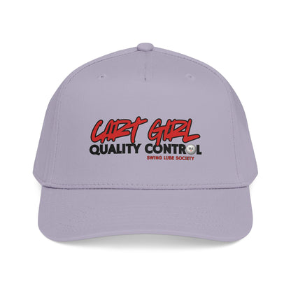 Cart Girl Quality Control Baseball Cap – Swing Lube Society Headwear