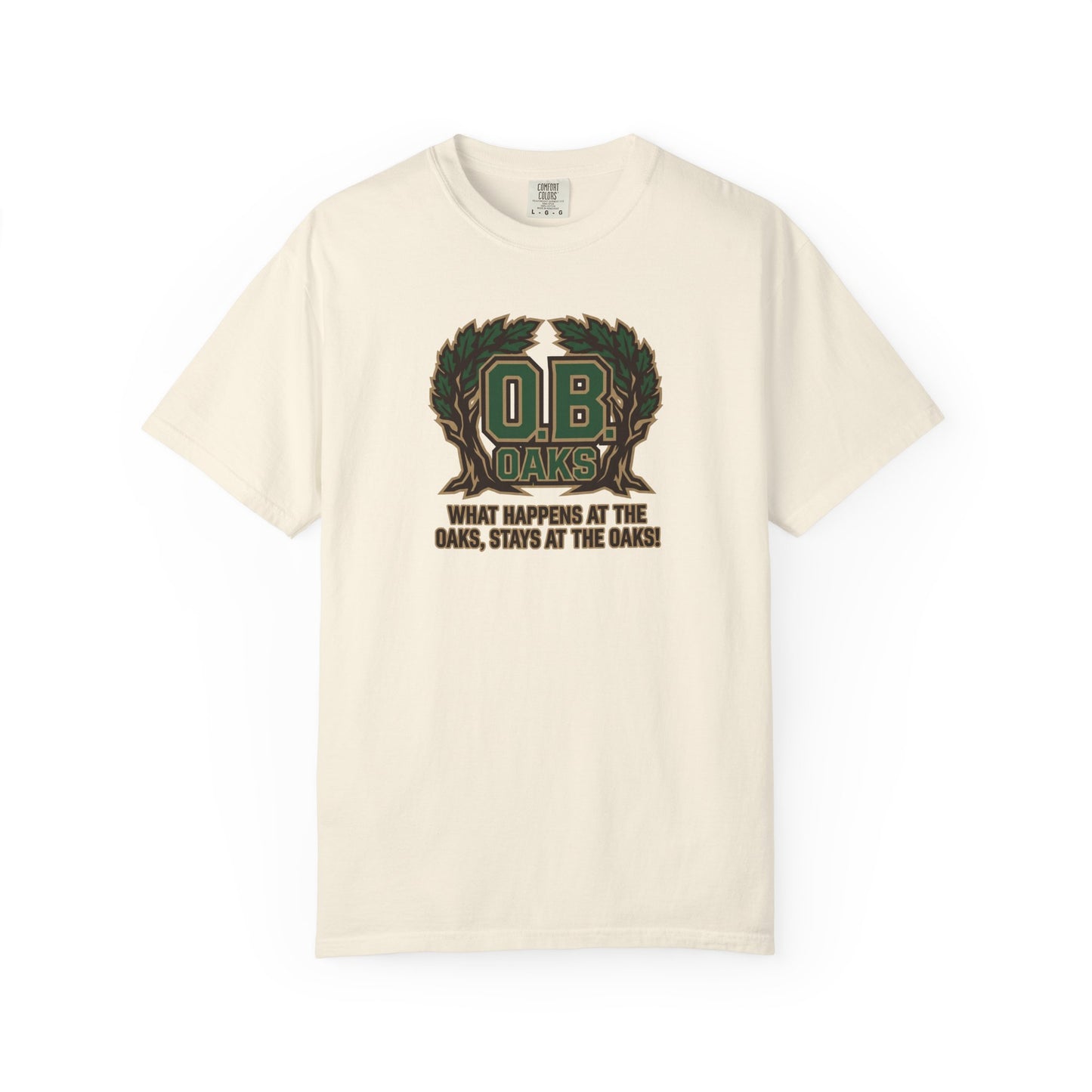 Oaks 'OB' T-Shirt — Fictional Fairways Signature Apparel
