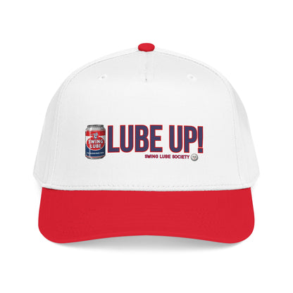 Lube Up! Baseball Cap — Swing Lube Society Headwear