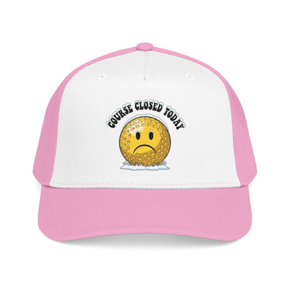 "Course Closed Today" funny golf hat - It's a Golf Day Statement Headwear