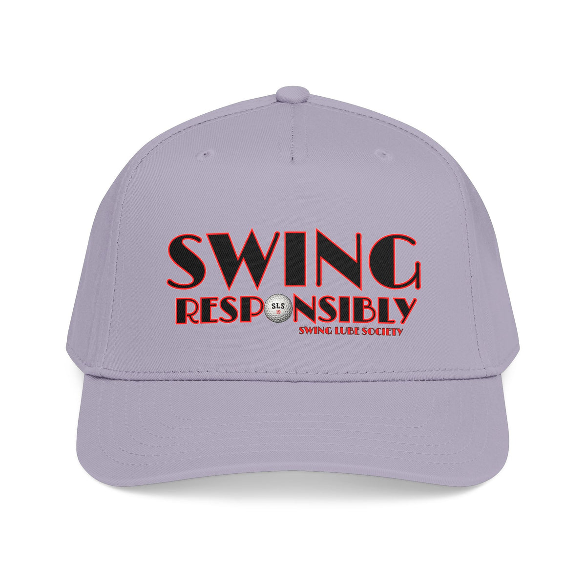 Swing Responsibly Baseball Cap — Swing Lube Society Headwear