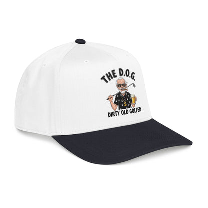 THE D.O.G. Baseball Cap — "The D.O.G. Dirty Old Golfer" Statement Headwear