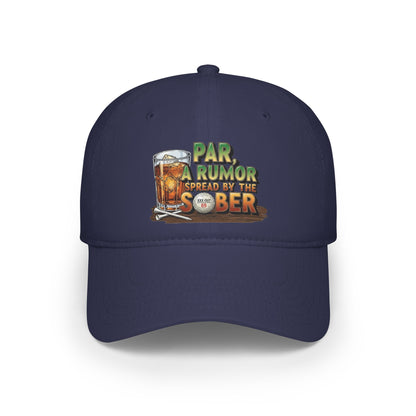 XXX-OUT Baseball Cap — "Par, A Rumor Spread by the Sober" - Statement Headwear