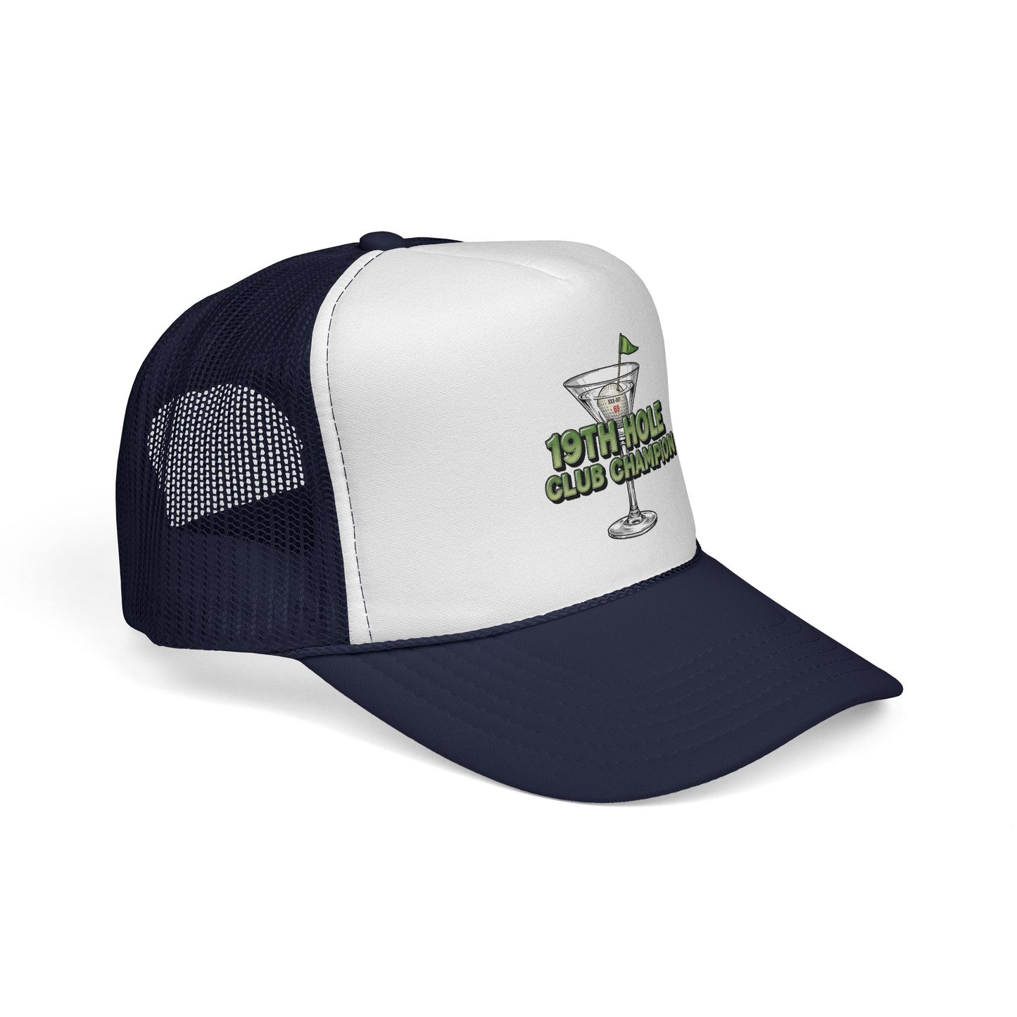19th Hole Club Champion Trucker Hat - XXX-OUT Designs