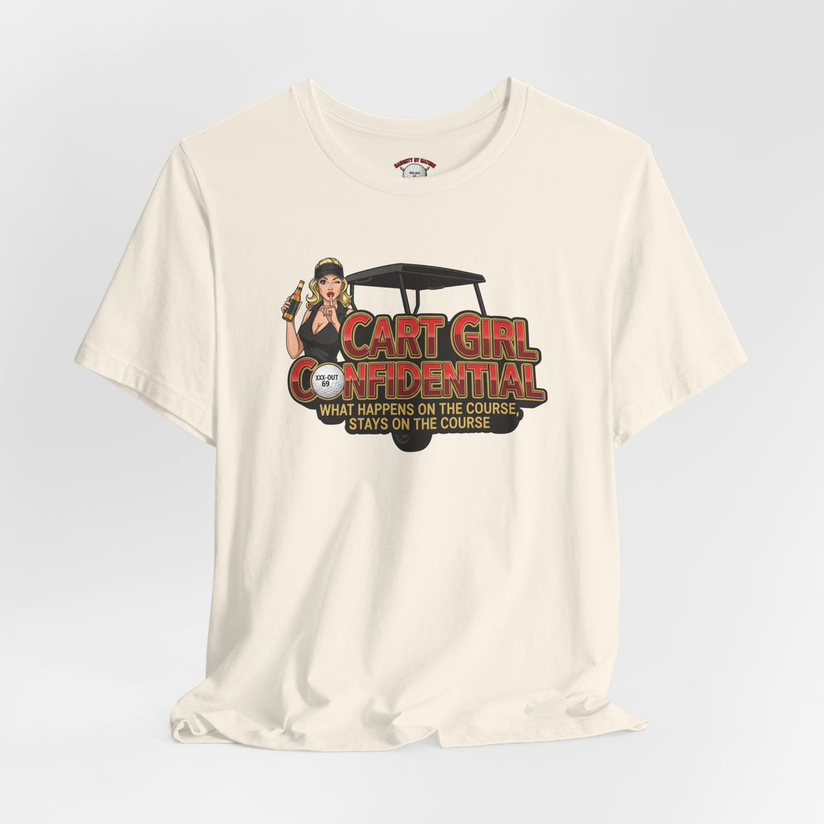 Cart Girl Confidential Tee — XXX-OUT Designs Signature Apparel
