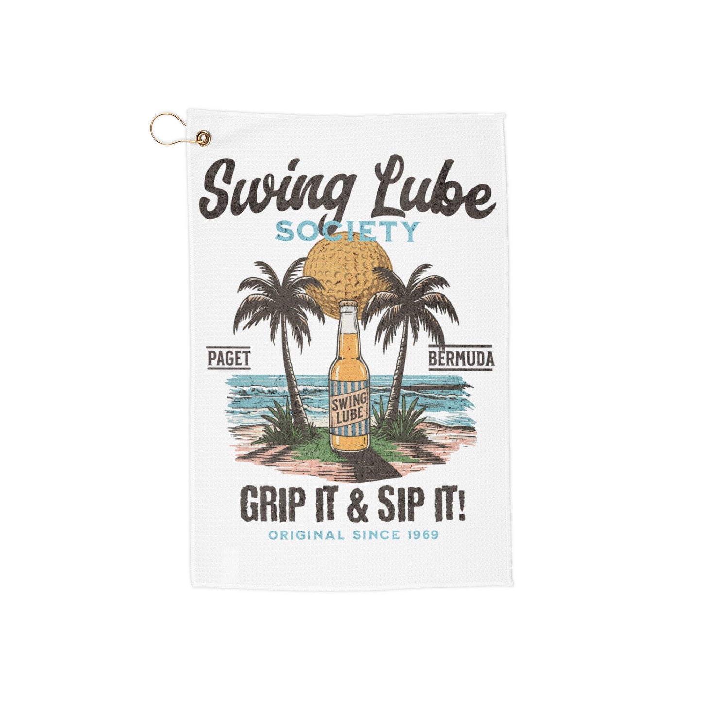 Swing Lube Society Golf Towel – Swing Lube Society Trademark Towel