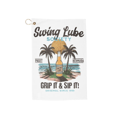 Swing Lube Society Golf Towel – Swing Lube Society Trademark Towel