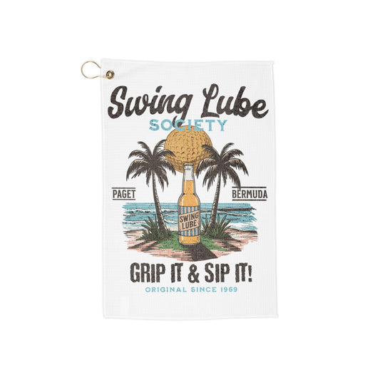 Swing Lube Society Golf Towel – Swing Lube Society Trademark Towel
