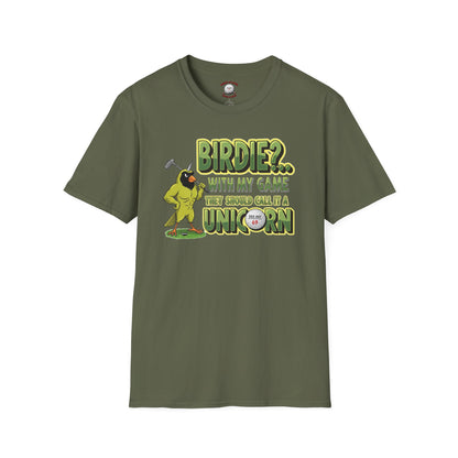 Birdie - Unicorn Golf T-Shirt - XXX-OUT Design Signature Apparel