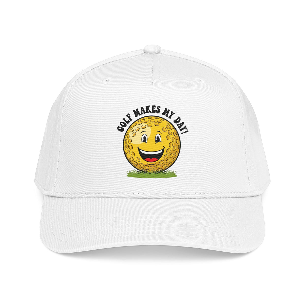 Golf Makes My Day Funny Golf Hat — It's a Golf Day Statement Headwear
