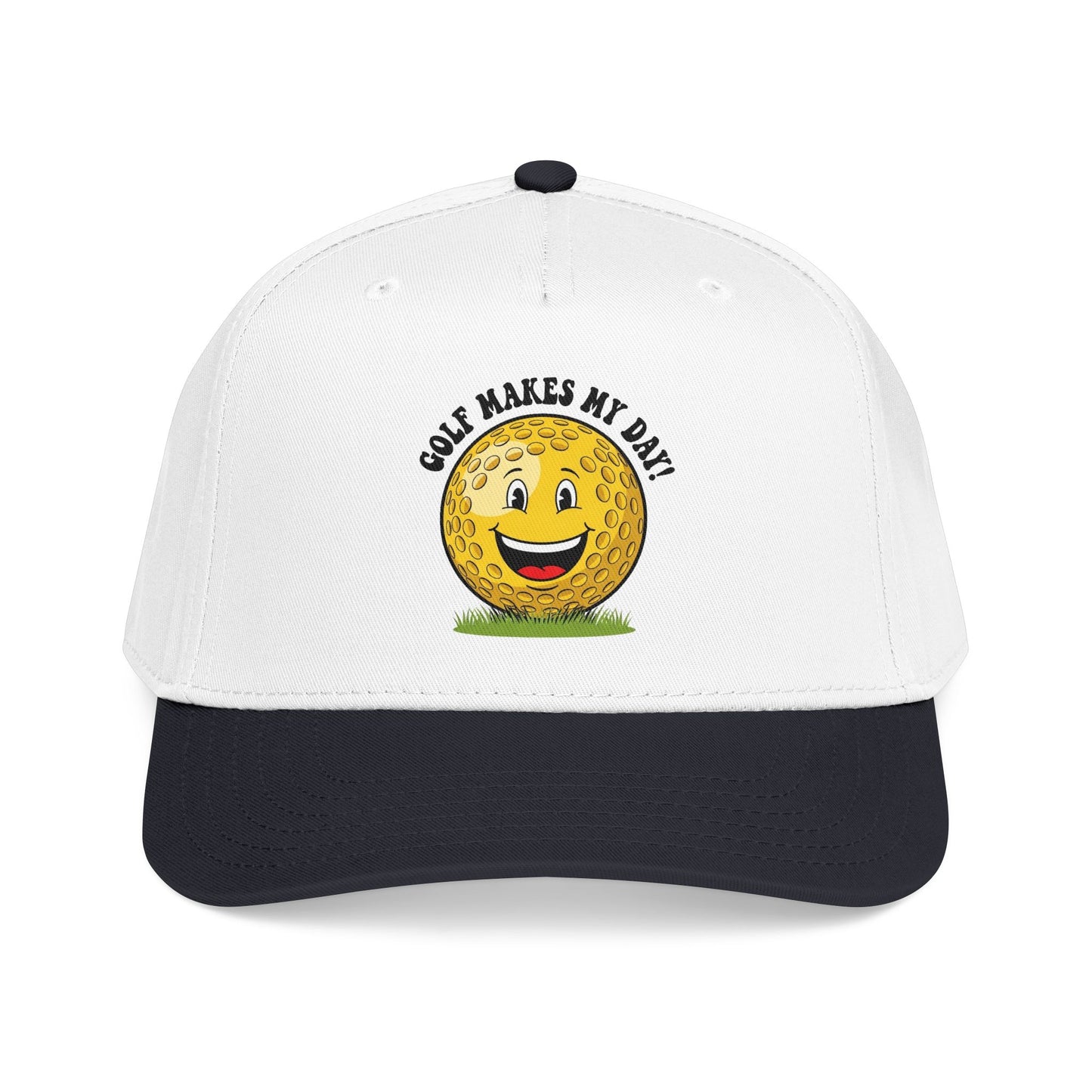 Golf Makes My Day Funny Golf Hat — It's a Golf Day Statement Headwear