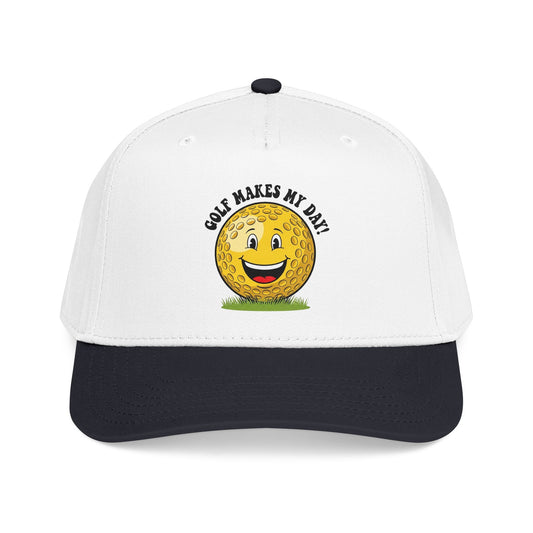 Golf Makes My Day Funny Golf Hat — It's a Golf Day Statement Headwear