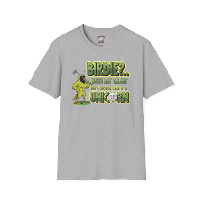 Birdie - Unicorn Golf T-Shirt - XXX-OUT Design Signature Apparel