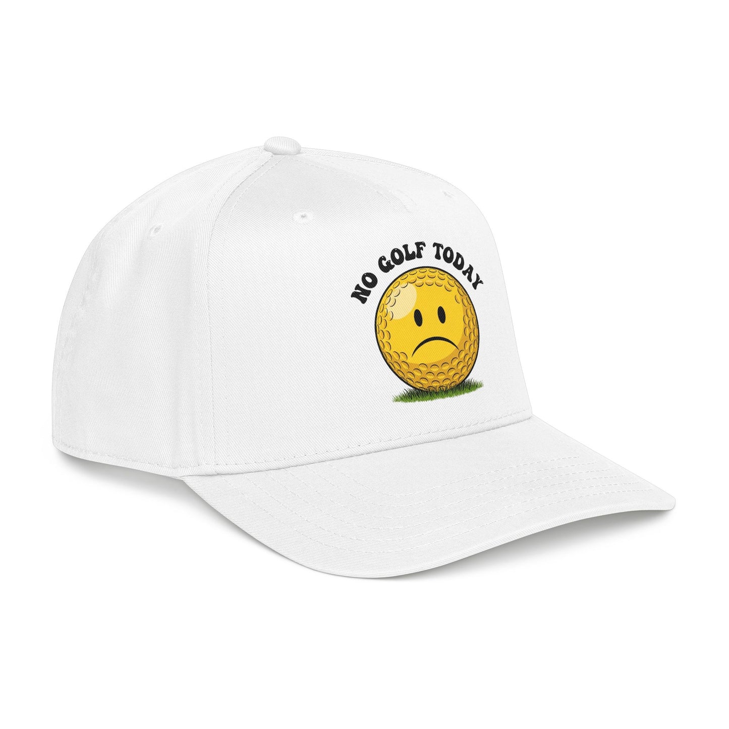 "No Golf Today" Golf Cap - It's a Golf Day Statement Headwear
