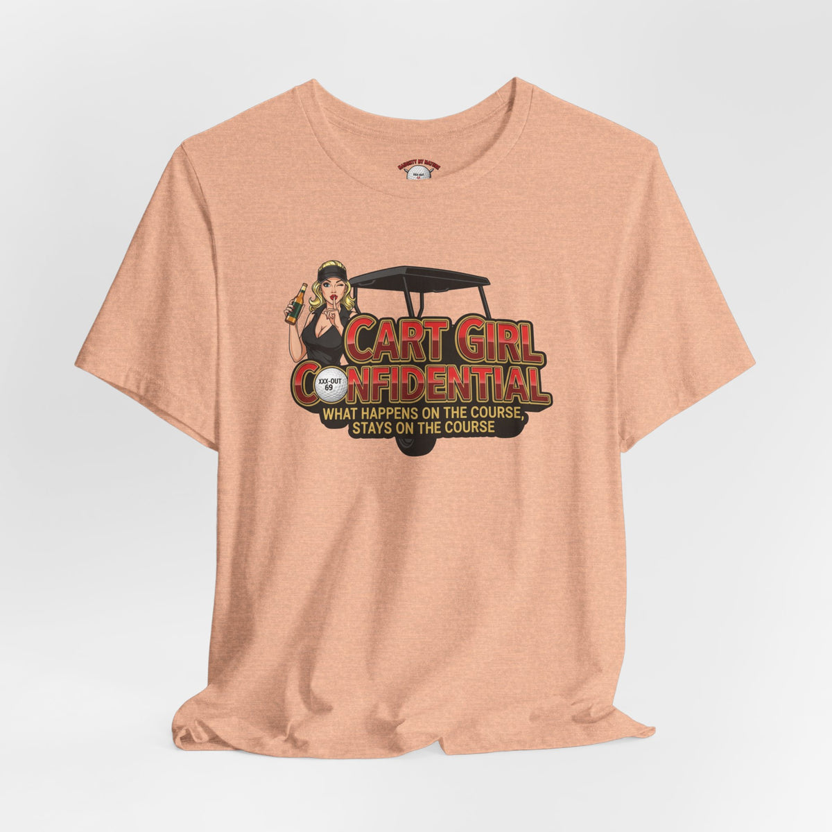 Cart Girl Confidential Tee — XXX-OUT Designs Signature Apparel