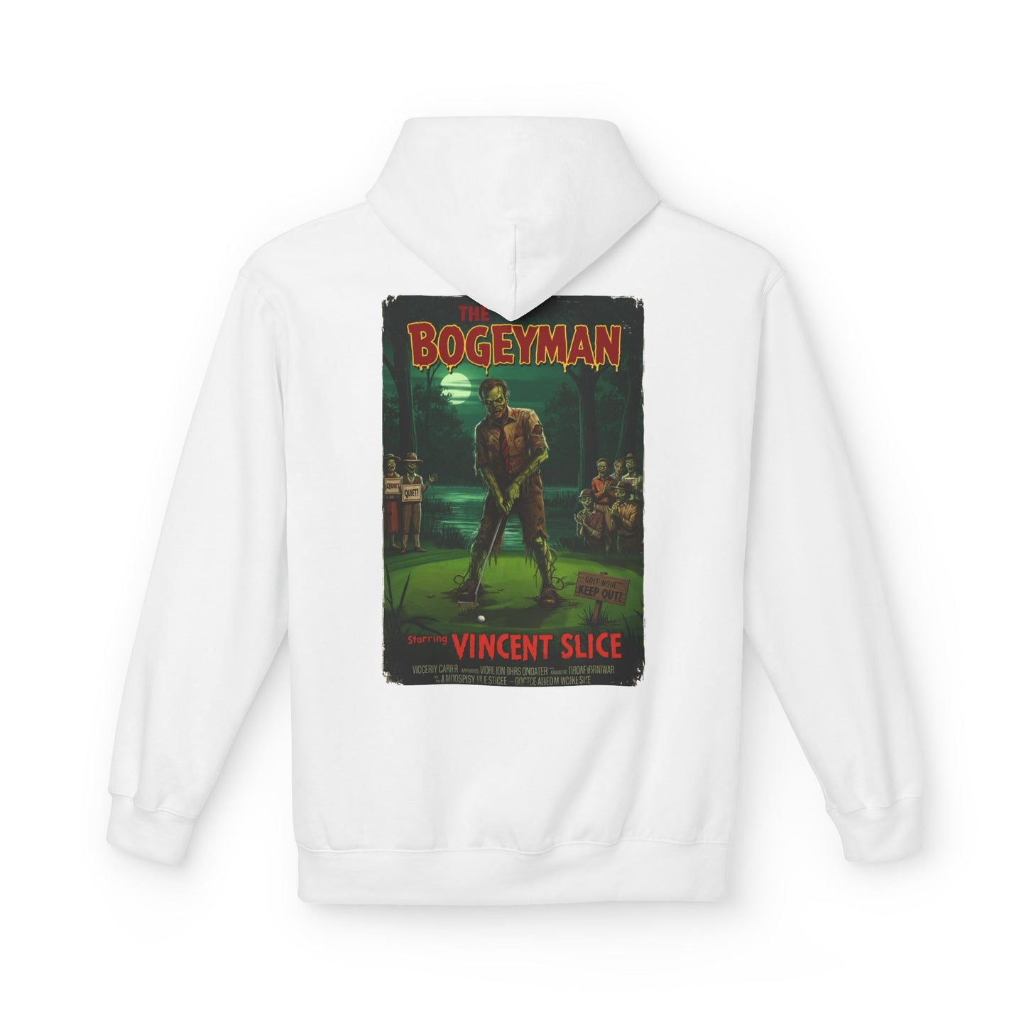 THE BOGEYMAN Hoodie - Starring VINCENT SLICE- Golf Noir Signature Apparel