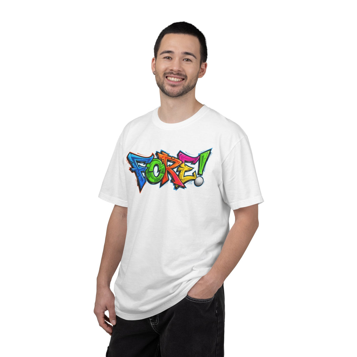 “FORE!” Golf T-Shirt — Golffiti Signature Apparel